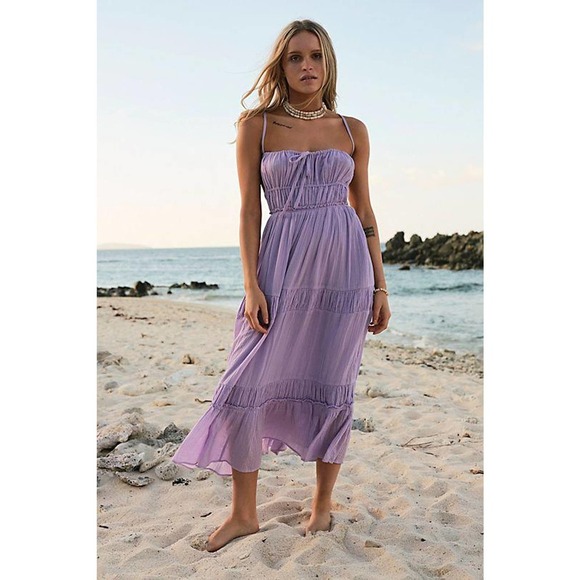Free People Dresses & Skirts - Free People Taking Sides Maxi Dress Large NEW